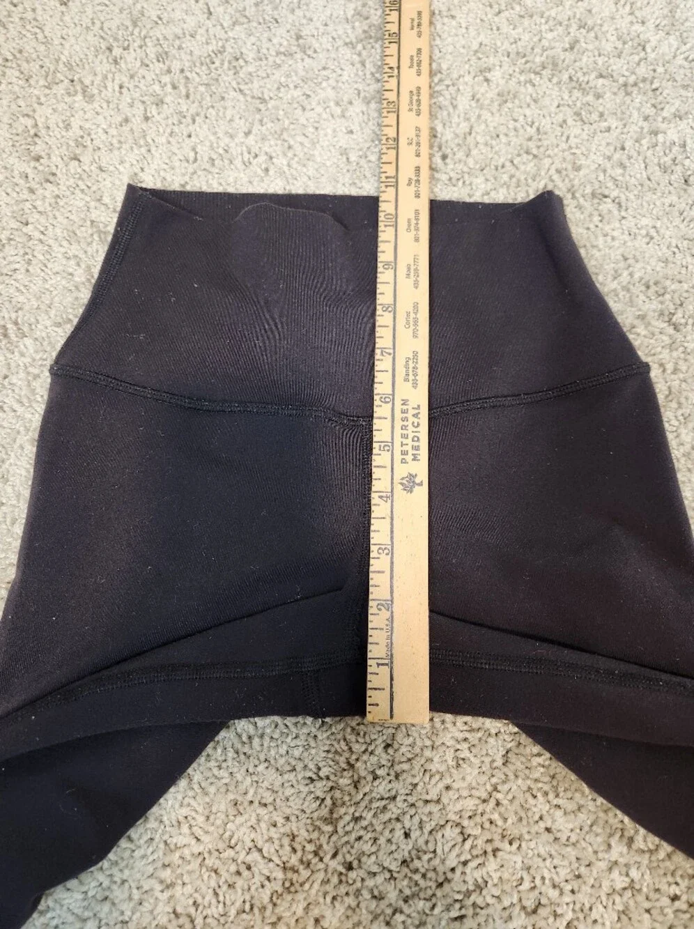 ALO Yoga Black Women's High-Waist Leggings Size XXS - Picture 5 of 6